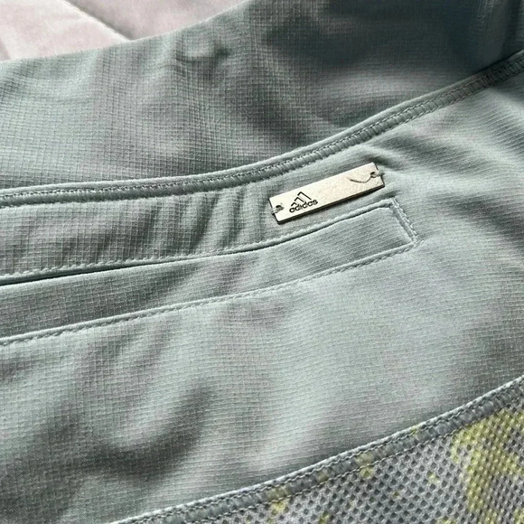 Adidas Tennis Skort - Light Blue /yellow size large poxkets - Picture 7 of 7